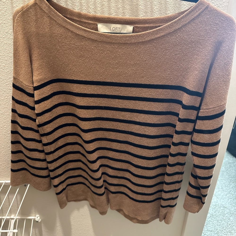 Loft Striped Sweater